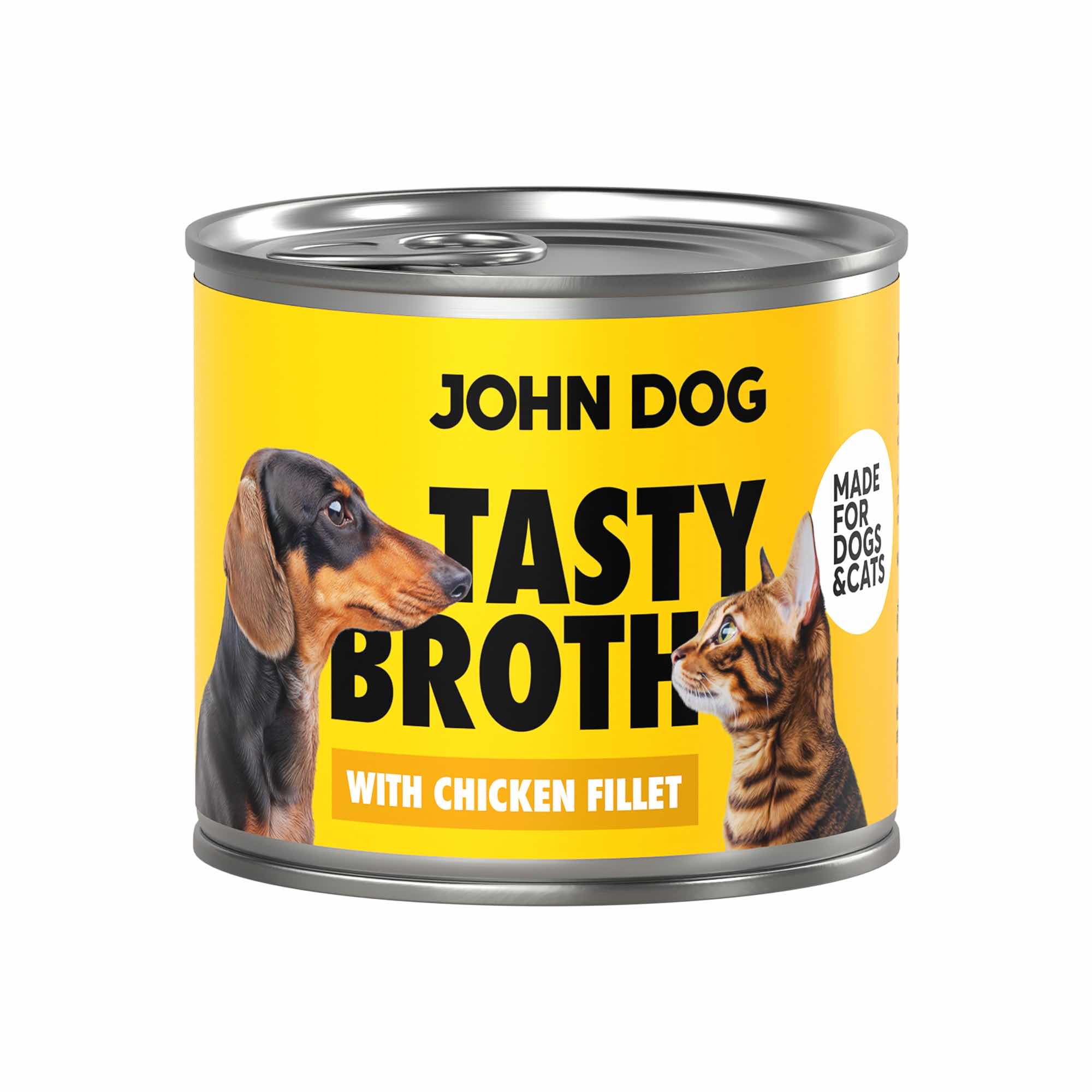 JOHN DOG ZUPA DLA KOTA I PSA Z KURCZAKIEM 140G