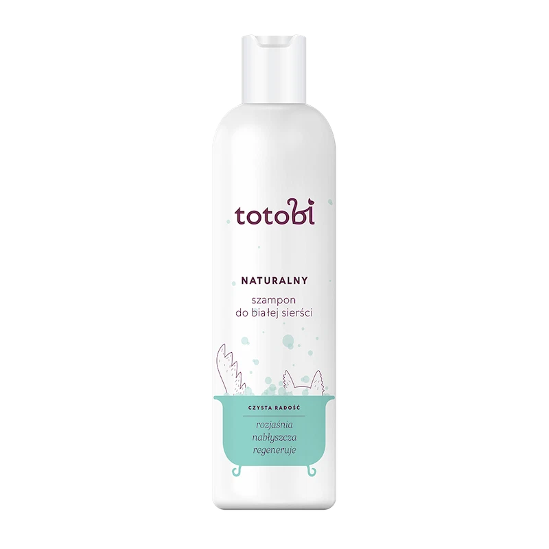 TOTOBI NATURALNY SZAMPON DO BIAŁEJ SIERŚĆI 300 ML