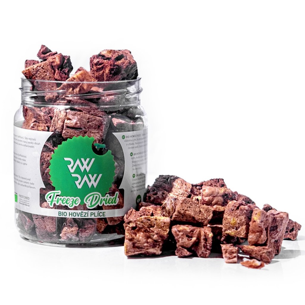 RAW RAW LIOFILIZOWANE PŁUCA WOŁOWE 50G