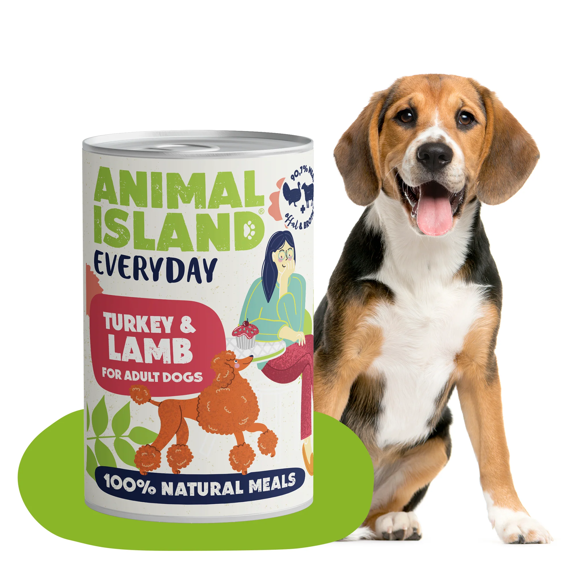 ANIMAL ISLAND MOKRA KARMA DLA PSA EVERYDAY INDYK JAGNIĘCINA 400G