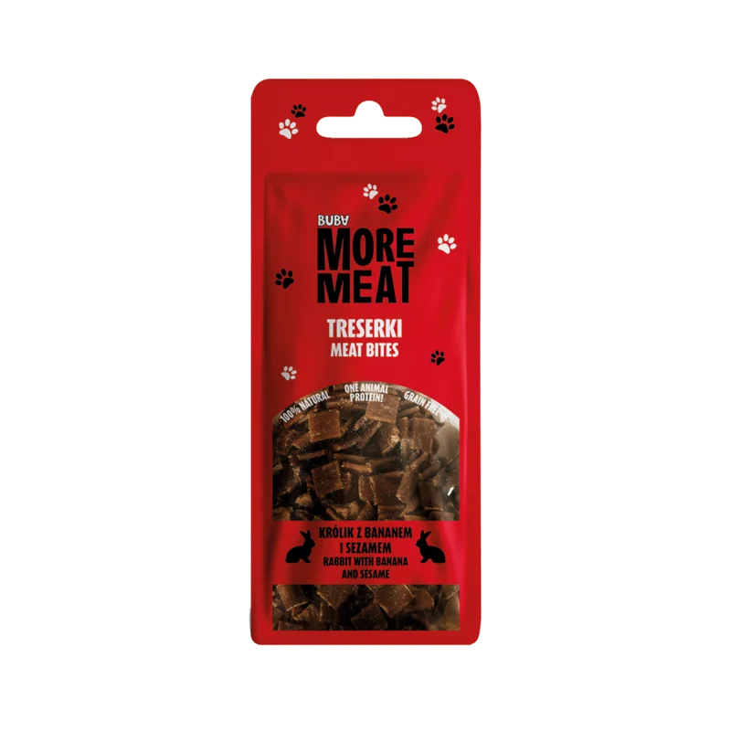 BUBA MORE MEAT TRESERKI KRÓLIK BANAN 70G