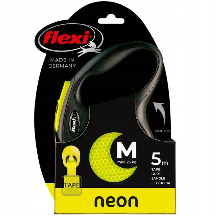FLEXI NEW NEON M SMYCZ AUTO TAPE 5M ŻÓŁTY