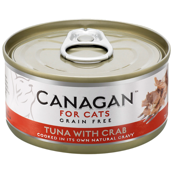 CANAGAN CAT CAN MOKRA KARMA KOT TUNA WITH CRAB 75G
