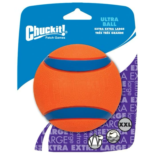 CHUCKIT ULTRA BALL XXL 10 CM 1 PACK -  MAKSYMALNIE WYTRZYMAŁA PIŁKA DO APORTOWANIA