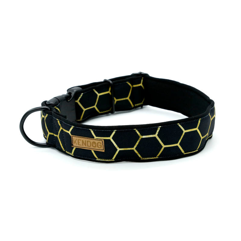 KENDOG OBROŻA DLA PSA CZARNE PLASTRY MIODU 2CM S