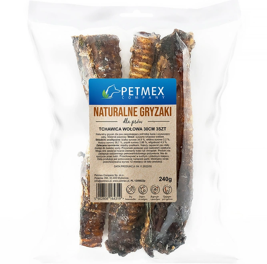 PETMEX TCHAWICA WOŁOWA 30CM 3SZT