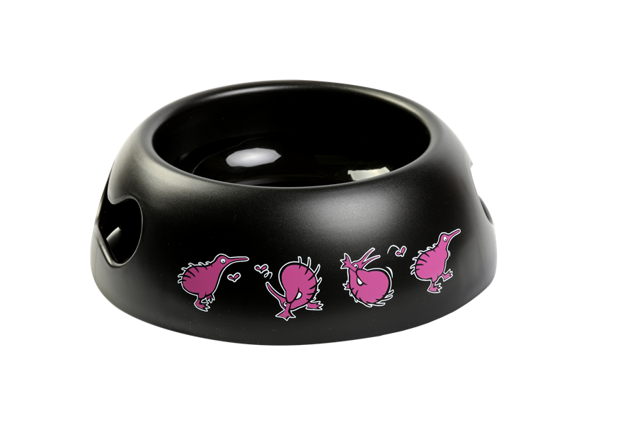 KIWI WALKER BLACK BOWL MISKA RÓŻOWA