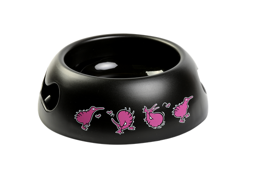 KIWI WALKER BLACK BOWL MISKA RÓŻOWA