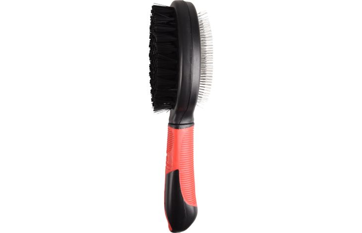 FLAMINGO BRISTLE & SLICKER BRUSH + HANDLE PREMIUM L
