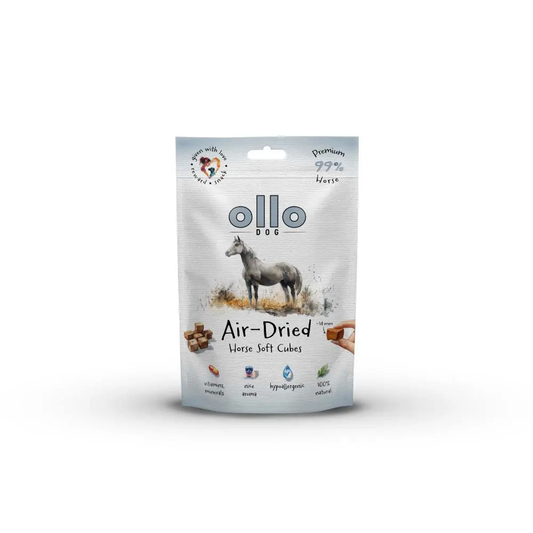 OLLO AIR DRIED PRZYSMAKI DLA PSA HORSE SOFT CUBES 80G
