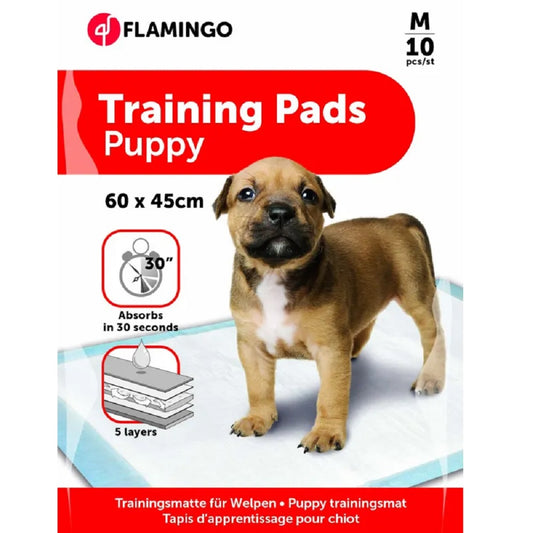 FLAMINGO TRAINING PAD PADY M 10PCS 60X45CM