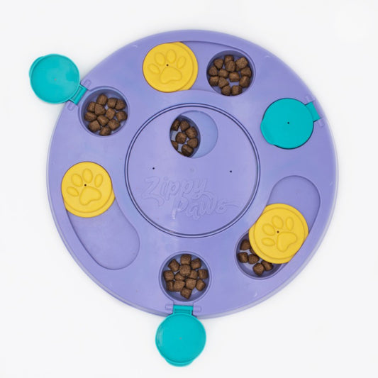 ZIPPYPAWS GRA INTERAKTYWNA-SMARTY PAWS PUZZLER FIOLETOWY