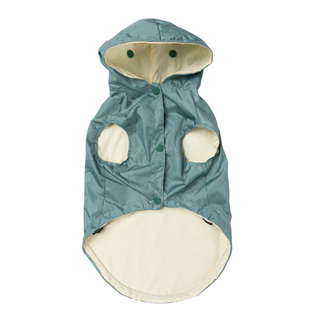 FUZZYARD LIFE RAINCOAT MYRTLE GREEN S2