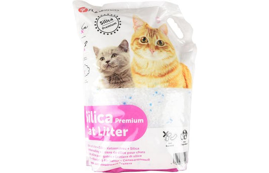 FLAMINGO CAT LITTER SILICA COARSE-GRAINED 10L