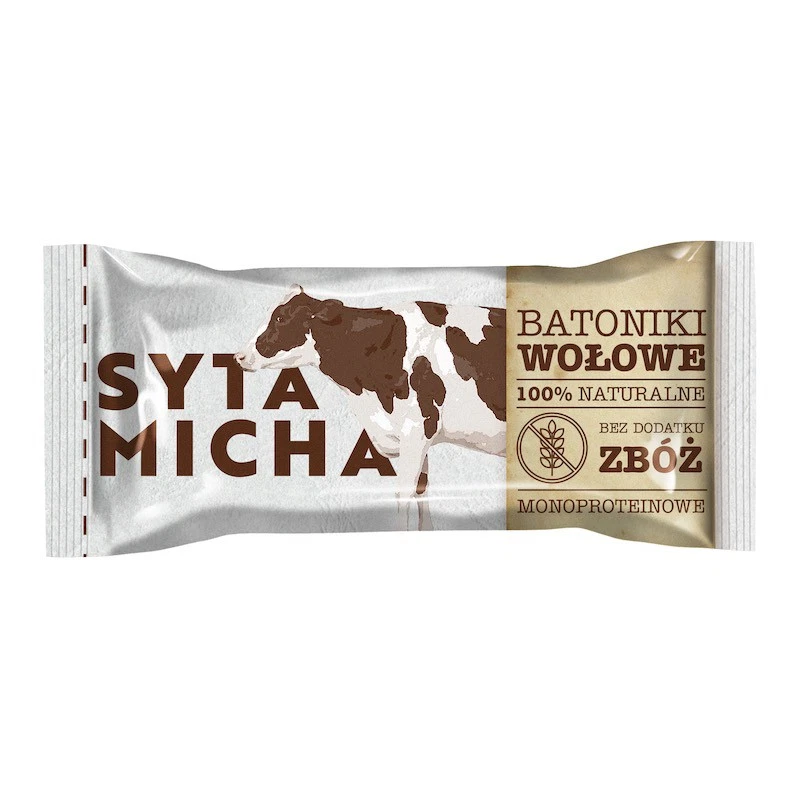 SYTA MICHA PRZYSMAKI DLA PSA BATONIKI WOŁOWE DLA PSA 25G