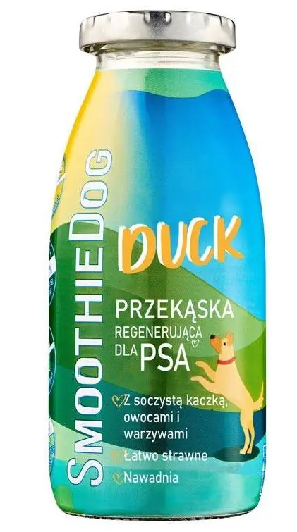 SMOOTHIE DOG DUCK KACZKA 250 ML – NATURALNE SMOOTHIE DLA PSA