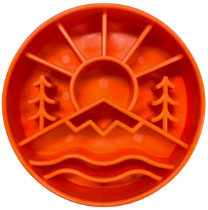 SODAPUP GREAT OUTDOORS EBOWL SLOW FEEDER ORANGE