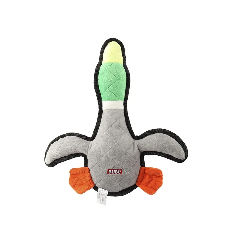 BUBA KACZKA KRZYŻÓWKA PLUSZOWA 32CM - ZABAWKA DLA PSA