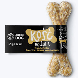 JOHN DOG KOŚĆ Z DODATKIEM ŻWACZA I PENISA WOŁOWEGO 12CM