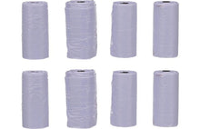 FLAMINGO POOP BAG BASIC PASTEL PURPLE 8X15PCS