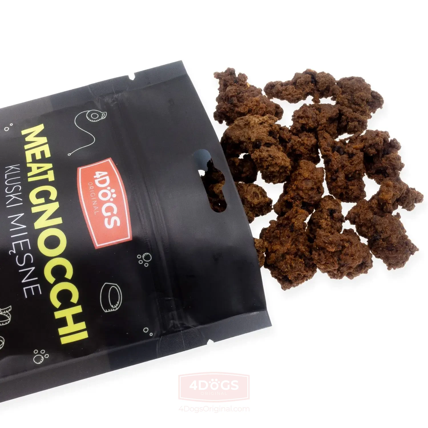 4DOGS COLLAGEN LINE KLUSKI MIĘSNE DZICZYZNA 100G