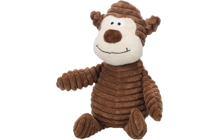 FLAMINGO TOY LUCY MONKEY BROWN 26X10X32CM