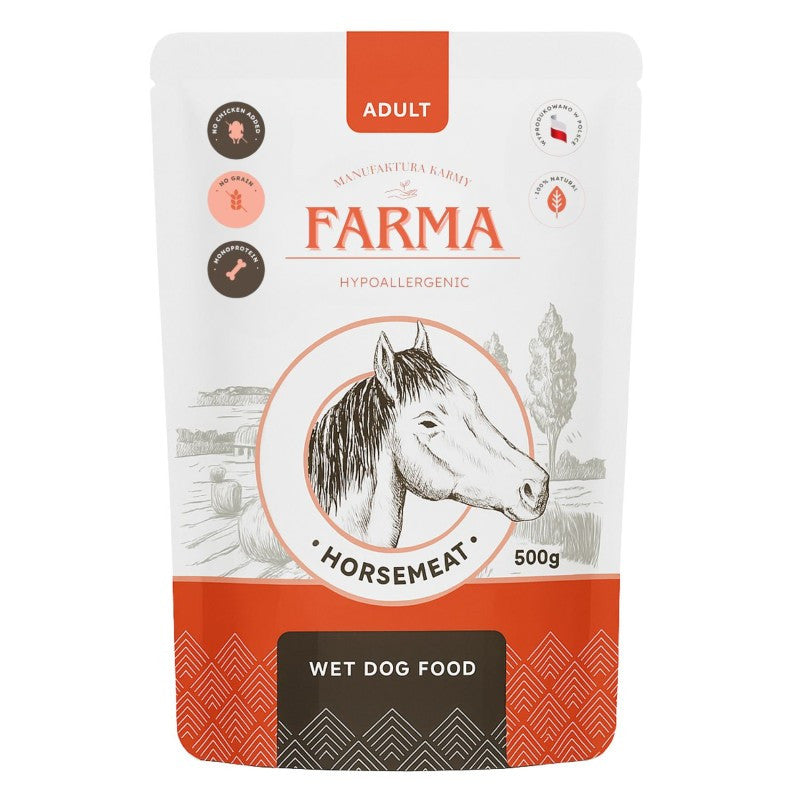 FARMA MOKRA KARMA PIES KONINA 500G