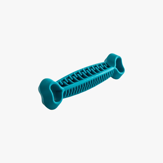 FIBOO FIBOONE DENTAL - NIEBIESKI 19CM - TRWAŁY GRYZAK DLA PSIAKA