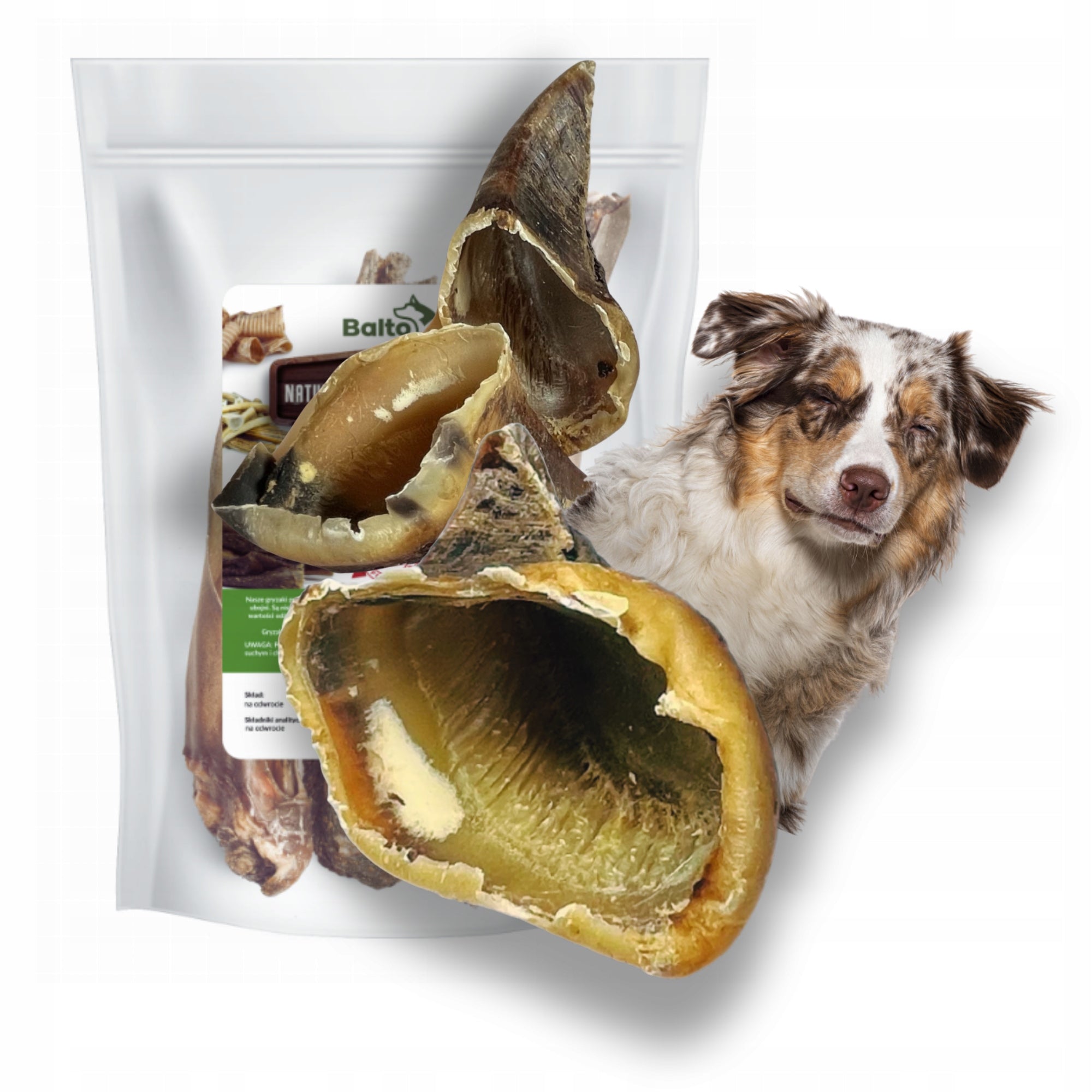 BALTO GRYZAK DLA PSA KOPYTA WOŁOWE 1KG