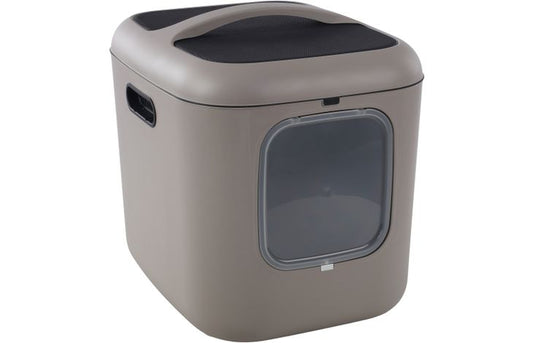 FLAMINGO CAT TOILET ROMY TAUPE 61,5X 50X57,5CM