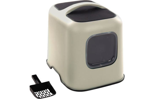 FLAMINGO CAT TOILET TRUDY TAUPE 38,5X51X44,5CM
