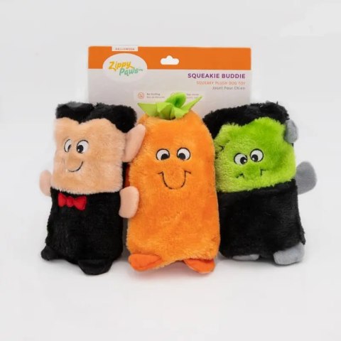 ZIPPYPAWS 3-PAK PLUSZOWE POTWORY XL – DUŻE, MIĘKKIE ZABAWKI DLA PSA Z PISZCZAŁKAMI