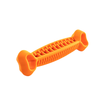 FIBOO FIBOONE DENTAL MONSTER - POMARAŃCZOWY - 25CM