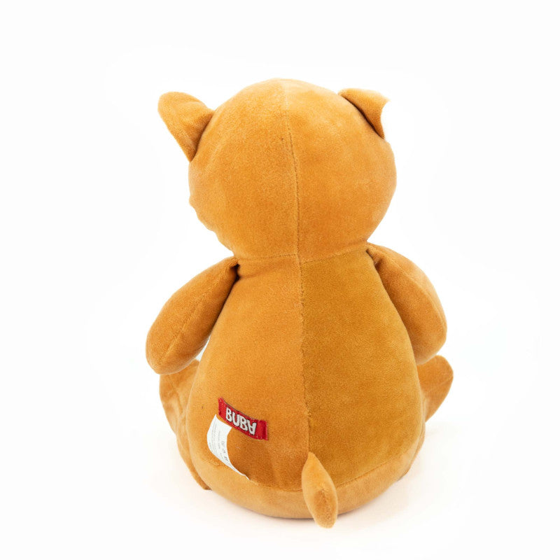 BUBA PLUSZOWY DUŻY MIŚ - PRZYTULANKA I ZABAWKA Z PISZCZAŁKĄ W JEDNYM