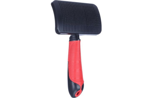FLAMINGO SLICKER BRUSH + HANDLE PREMIUM EASY TO CLEAN L