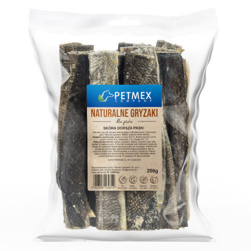 PETMEX SKÓRA DORSZA PETMEX PASKI 200G
