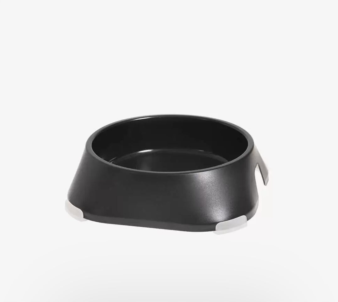 FIBOO MISKA L 700 ML CZARNY - STYLOWA I STABILNA MISECZKA