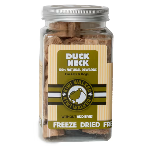 KIWI WALKER 100% KACZE SZYJE LIOFILIZOWANE SMACZKI DLA PSA 70G