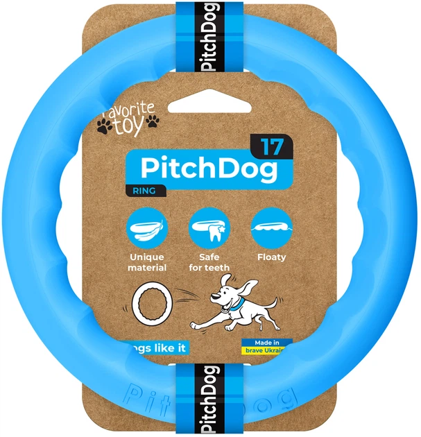 PITCHDOG PIERŚCIEŃ 17CM NIEBIESKI