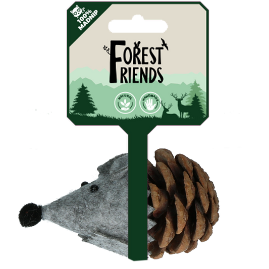 FOREST FRIENDS MOUSE GREY