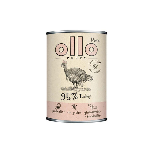 OLLO PURE PUPPY MOKRA KARMA DLA PSA INDYK 850G