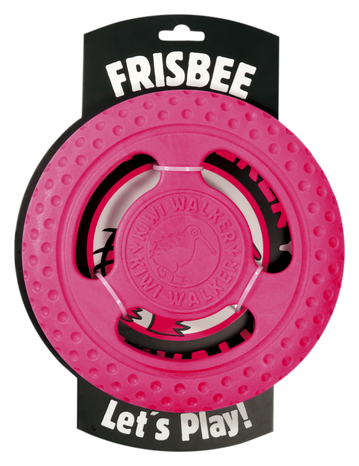 KIWI WALKER LET'S PLAY! FRISBEE MAXI RÓŻOWY