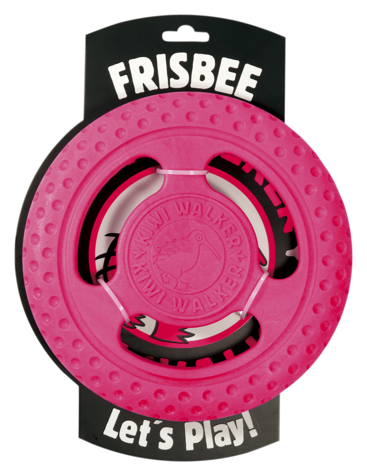 KIWI WALKER LET'S PLAY! FRISBEE MAXI RÓŻOWY