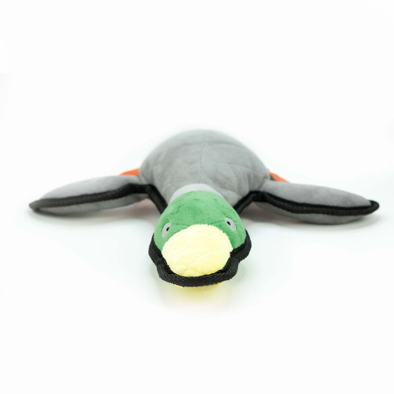 BUBA KACZKA KRZYŻÓWKA PLUSZOWA 32CM - ZABAWKA DLA PSA