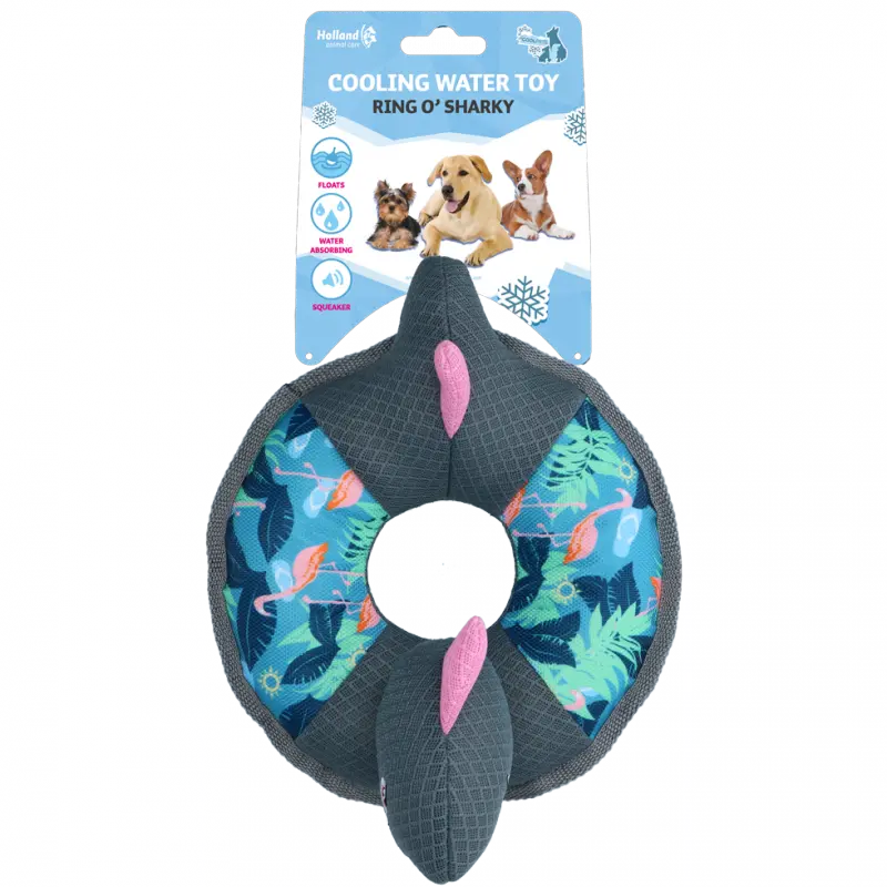 COOLPETS RING O' SHARKY FLAMINGO