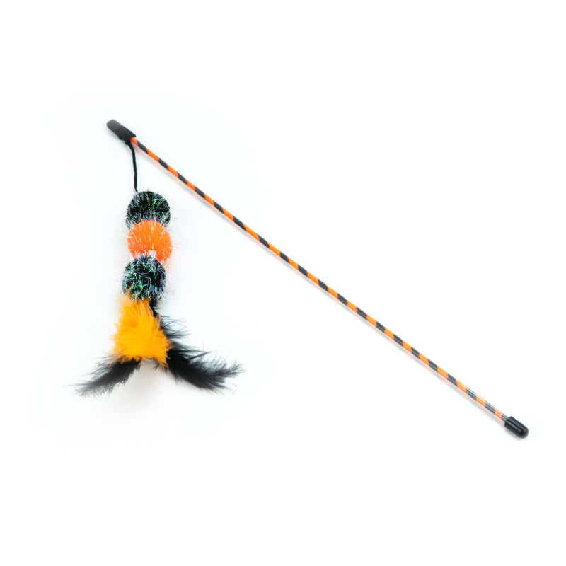 BUBA KOT WĘDKA Z POMPONAMI