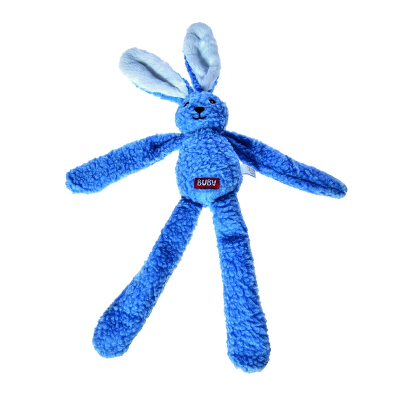 BUBA KRÓLIK PLUSZOWY SZELESZCZĄCY 55CM - DUŻA ZABAWKA DLA PSA