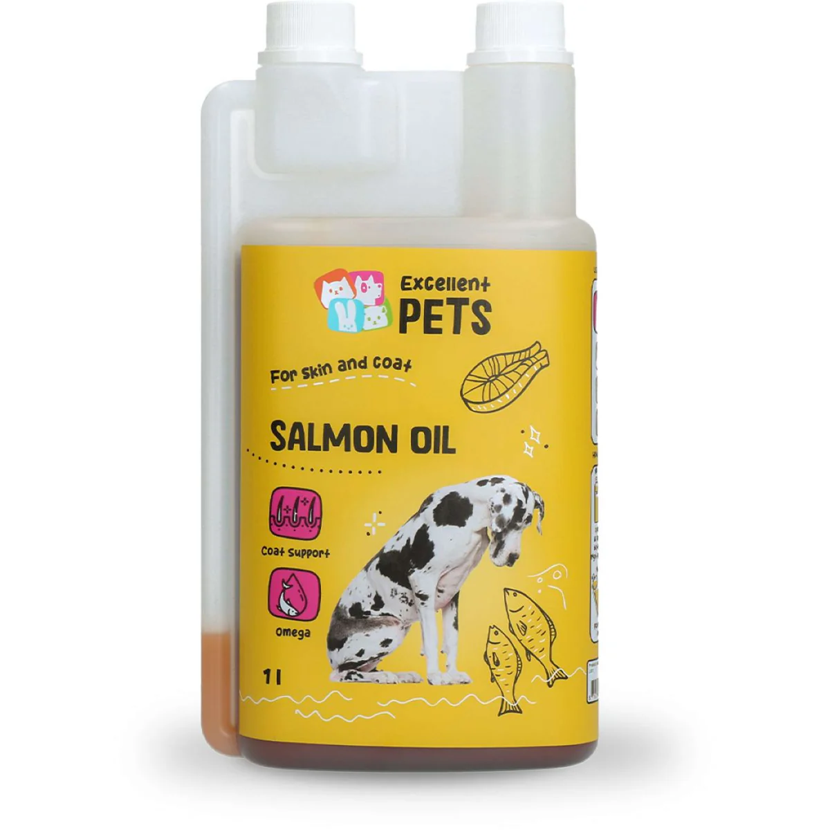 EXCELLENT PETS SALMON OIL 1L - OLEJ