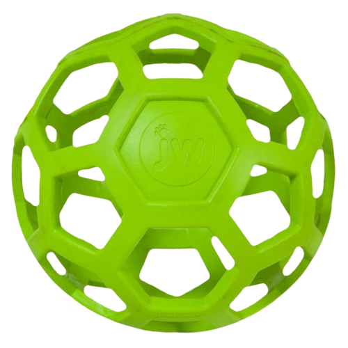 JW PET- HOL-EE ROLLER LARGE Ø14 CM PIŁKA AŻUROWA DLA PSA ZIELONA
