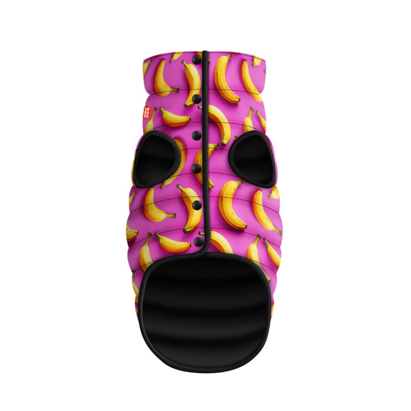 WAUDOG CLOTHES KURTKA DLA PSA BANANY NA RÓŻU S30